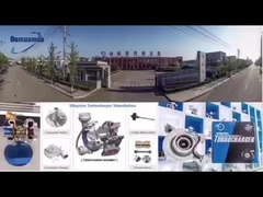 डीजल ईंधन हिताची टर्बोचार्जर 114400-2720 EX200-1 एयर कूलिंग के लिए