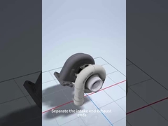 टर्बोचार्जर 3787604 ISB 6.7L Cummins डीजल ट्रक HE300VG G25-550